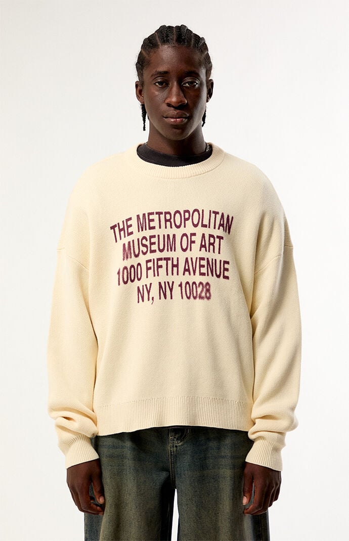 The Met x Pacsun Fifth Avenue Crew Neck Sweater