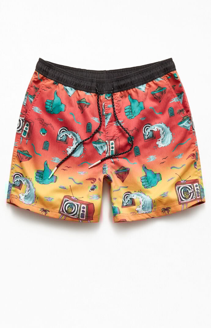 Risky 16" Swim Trunks