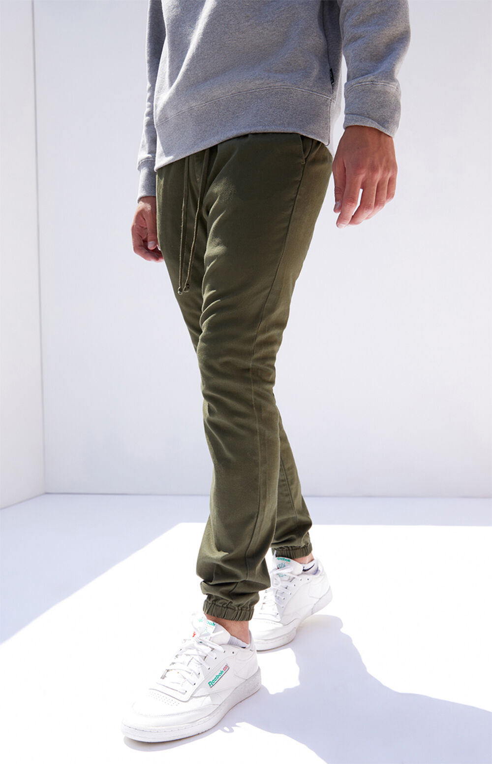 Green Skinny Jogger Pants PacSun PacSun