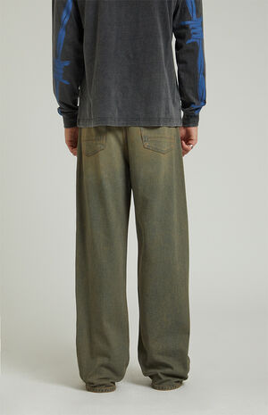 Blake Tinted Extreme Baggy Jeans Medium Indigo image number 3