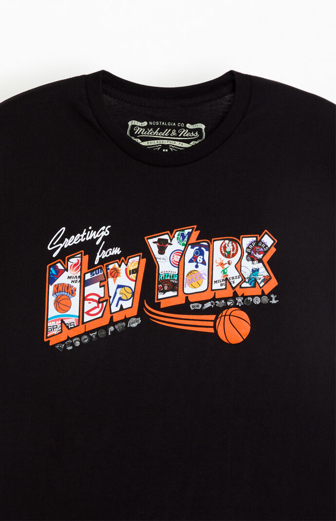 Mitchell & Ness NBA Greetings From New York T-Shirt