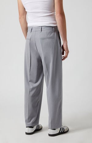 Gray Baggy Trousers image number 4