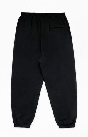 Black Crown Logo Sweatpants image number 2