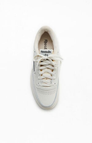 White & Black Club C 85 Vintage Shoes image number 5