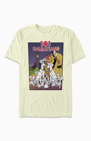 Women's 101 Dalmatians T-Shirt in Natural - Size XL