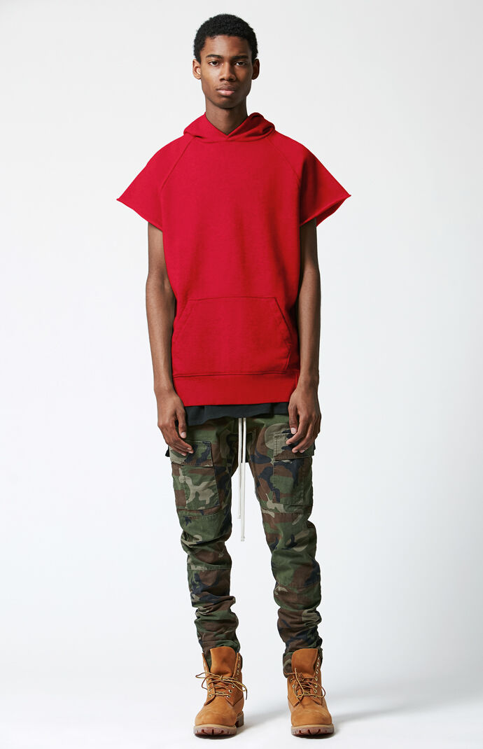Fear Of God FOG Cutoff Pullover Hoodie PacSun PacSun
