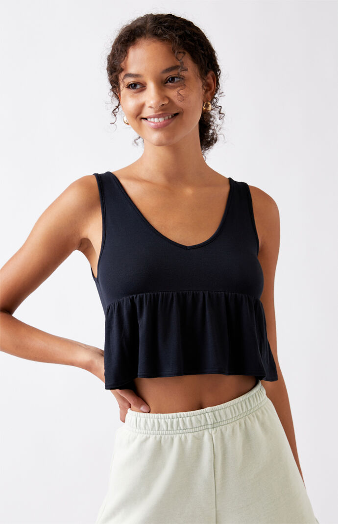 Peplum Tank Top