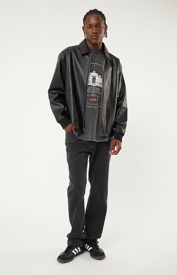 Pacsun leather jacket store