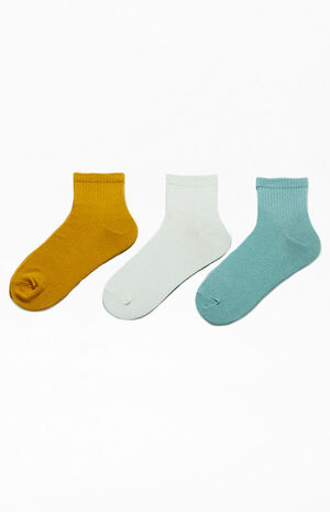 3 Pack Neutral Ankle Socks image number 2
