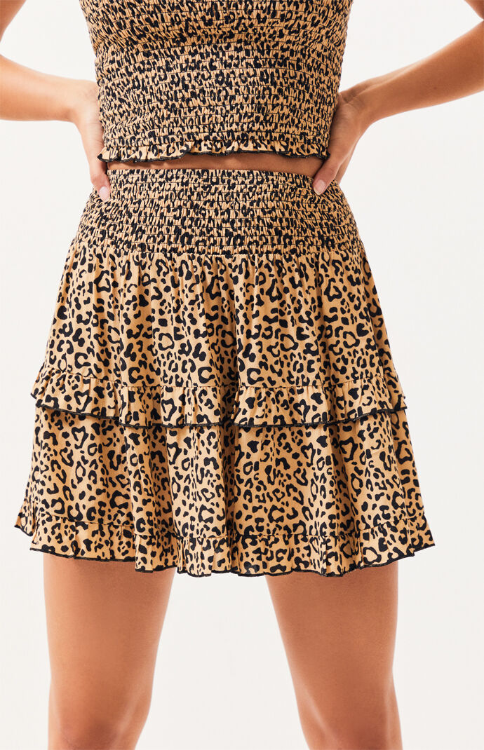 khaki skirt 7 little words