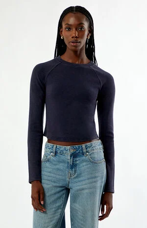 Billie Vintage Wash Long Sleeve Top image number 2