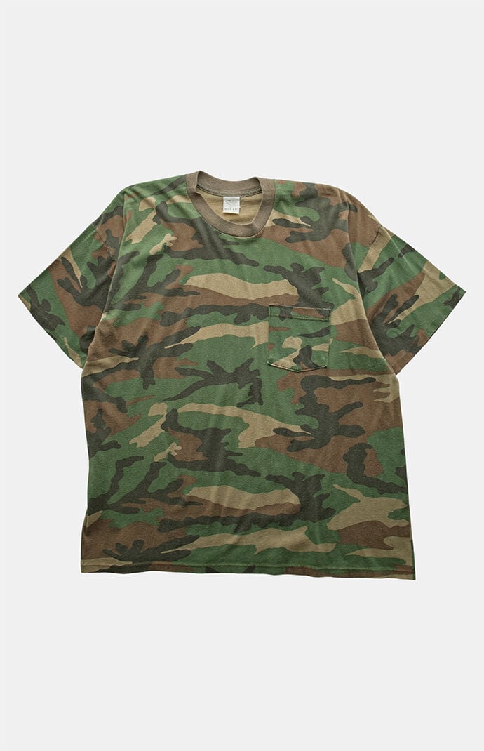 PS VINTAGE '80s Camo Top