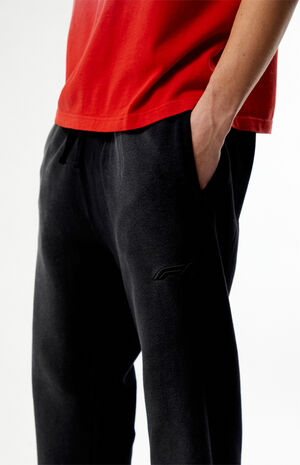 x Pacsun Las Vegas Washed Black Logo Sweatpants image number 4