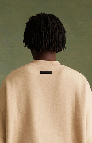 Gold Heather Crew Neck Sweatshirt image number 4