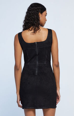 Contrast Stitch Mini Dress image number 4