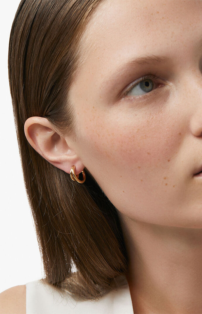 Ana Luisa Scarlett Double Hoop Earrings