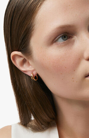 Scarlett Double Hoop Earrings image number 4