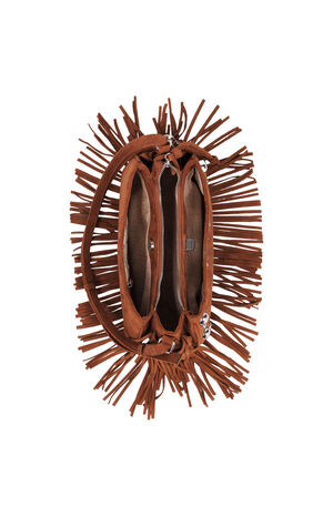 Vintage Dangle Fringe Hobo Bag image number 6