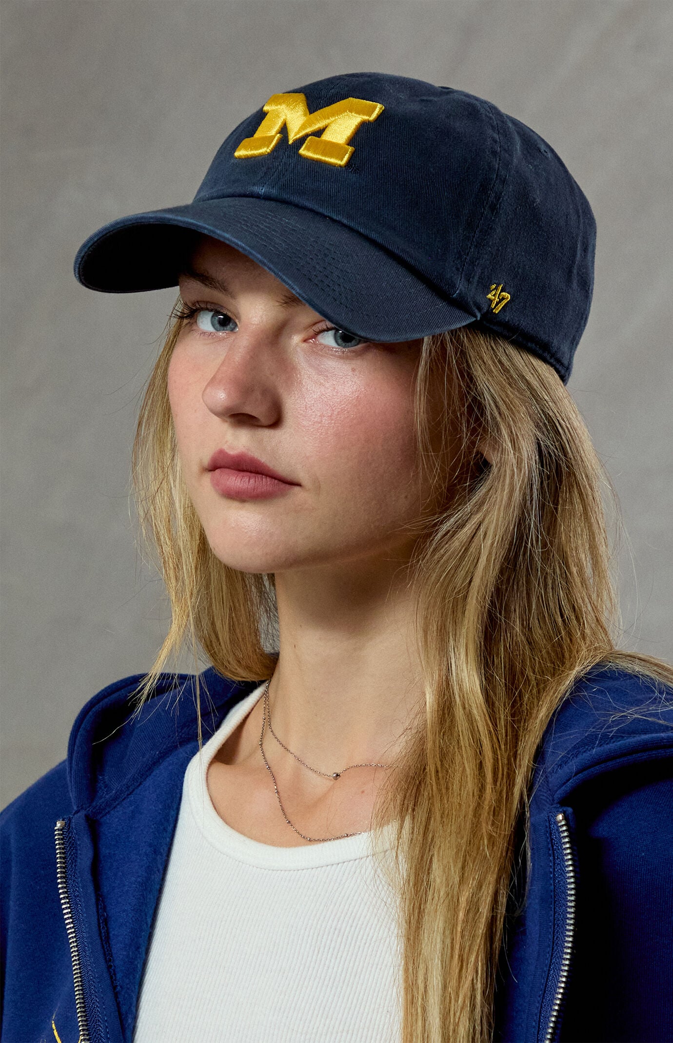 47 Brand Michigan State Clean-Up Strapback Hat