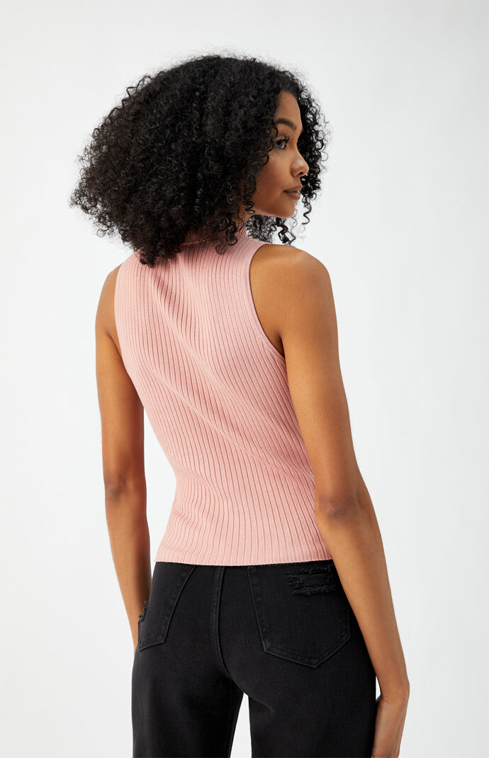 Turtleneck Knit Top