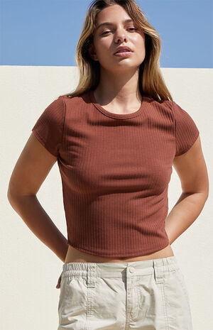 Ribbed Baby T-Shirt image number 2