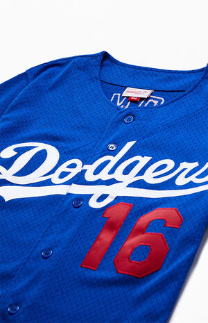 Mitchell & Ness Dodgers Nomo 16 Mesh Baseball Jersey