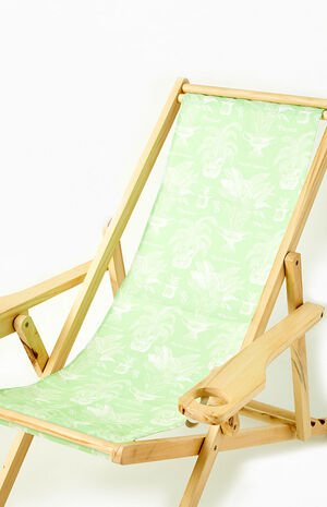 Etoile Monogram Print Beach Chair image number 4