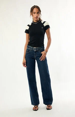 Women's Superlow Loose Jeans - Silver Lode image number 1