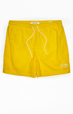 Solid Collegiate 6.5" Swim Trunks image number 1