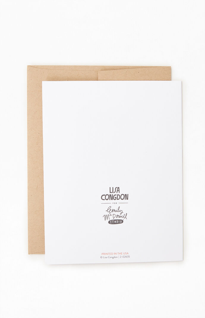 Rainbow Hand Card