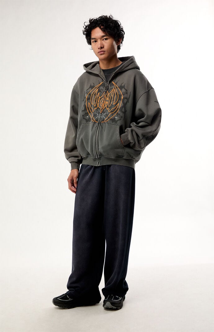 Nightlab x Pacsun Night Star Zip Up Hoodie