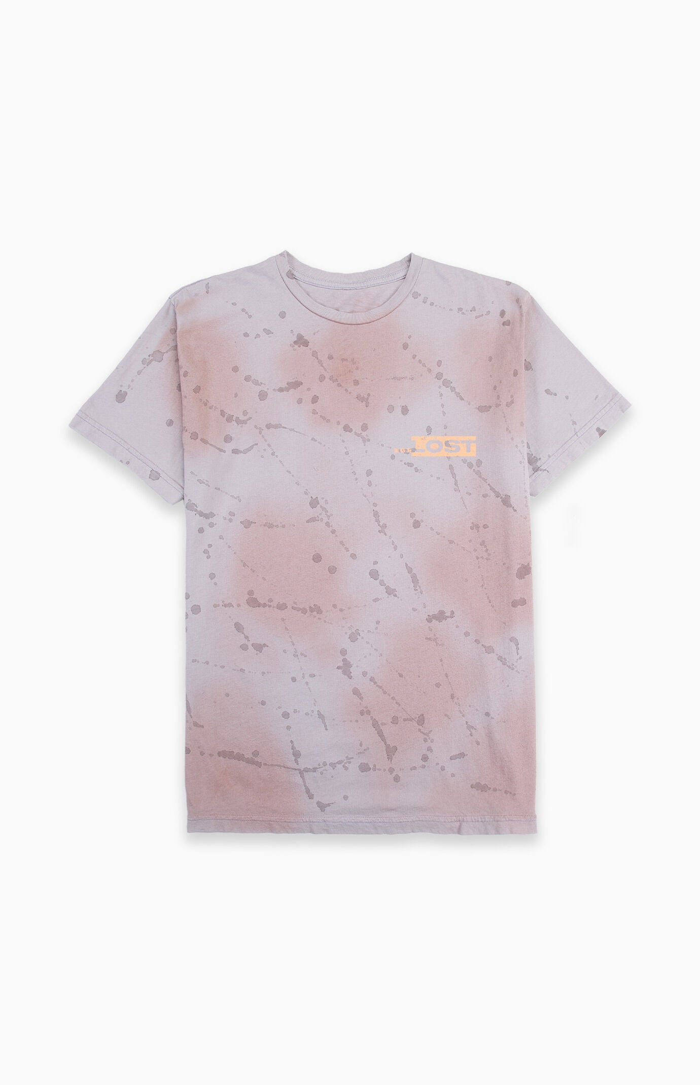 LOST Chaos Pink Cloud Splatter T-Shirt