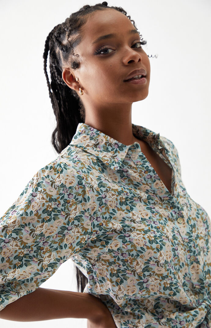 Lola Tie-Front Blouse