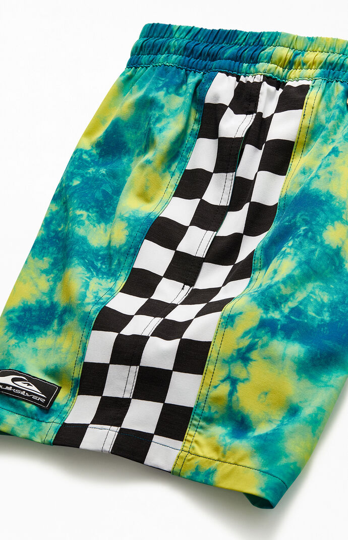 OG Checker Arch 17" Swim Trunks
