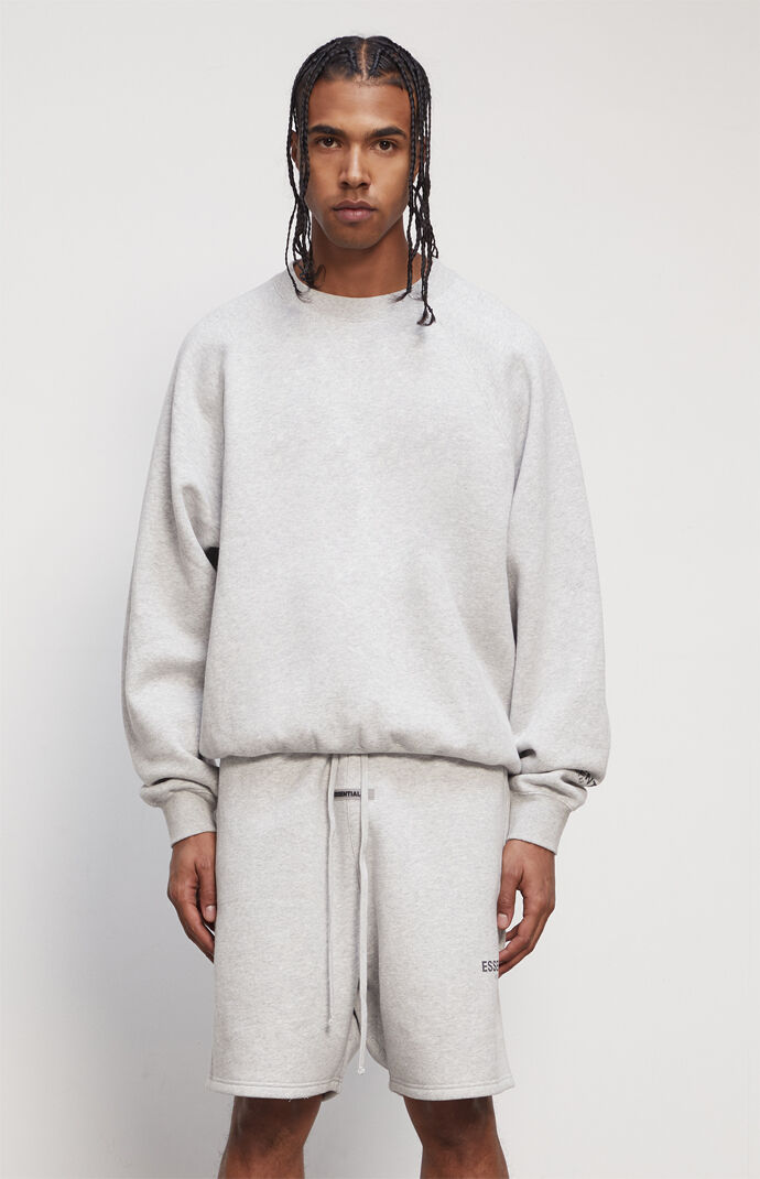 Essentials grey crew neck cheap