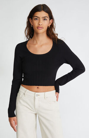 Variegated Long Sleeve Top image number 1