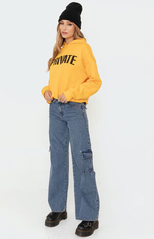 Deliah Low Rise Cargo Jeans image number 2