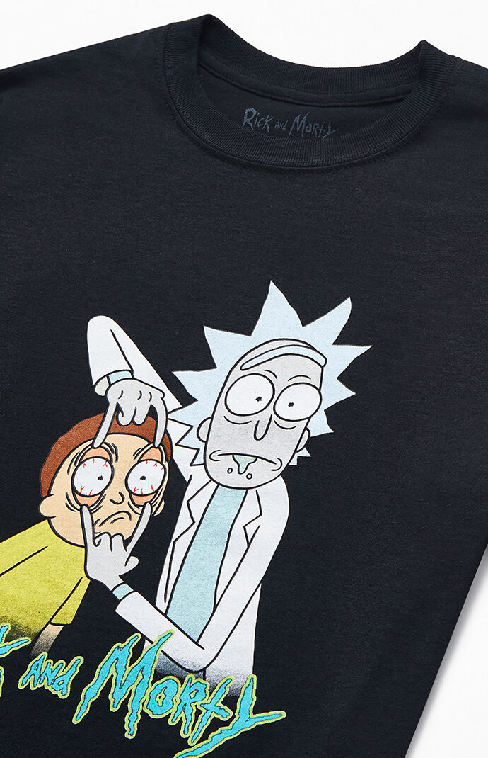 Rick and Morty Open Eyes T-Shirt