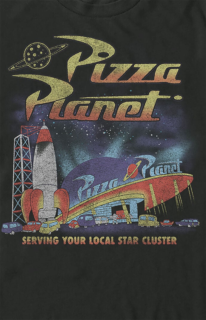 Toy story pizza planet shirt sales