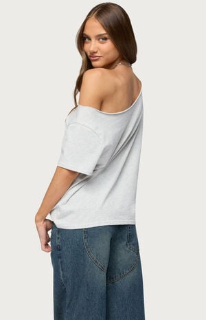 Hawaiian Babe Off The Shoulder T-Shirt image number 3