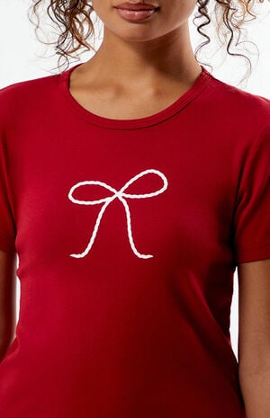 Rope Bow Skimmer T-Shirt image number 5
