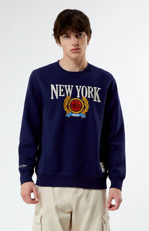 Mitchell & Ness NY Knicks Crew Neck Sweatshirt