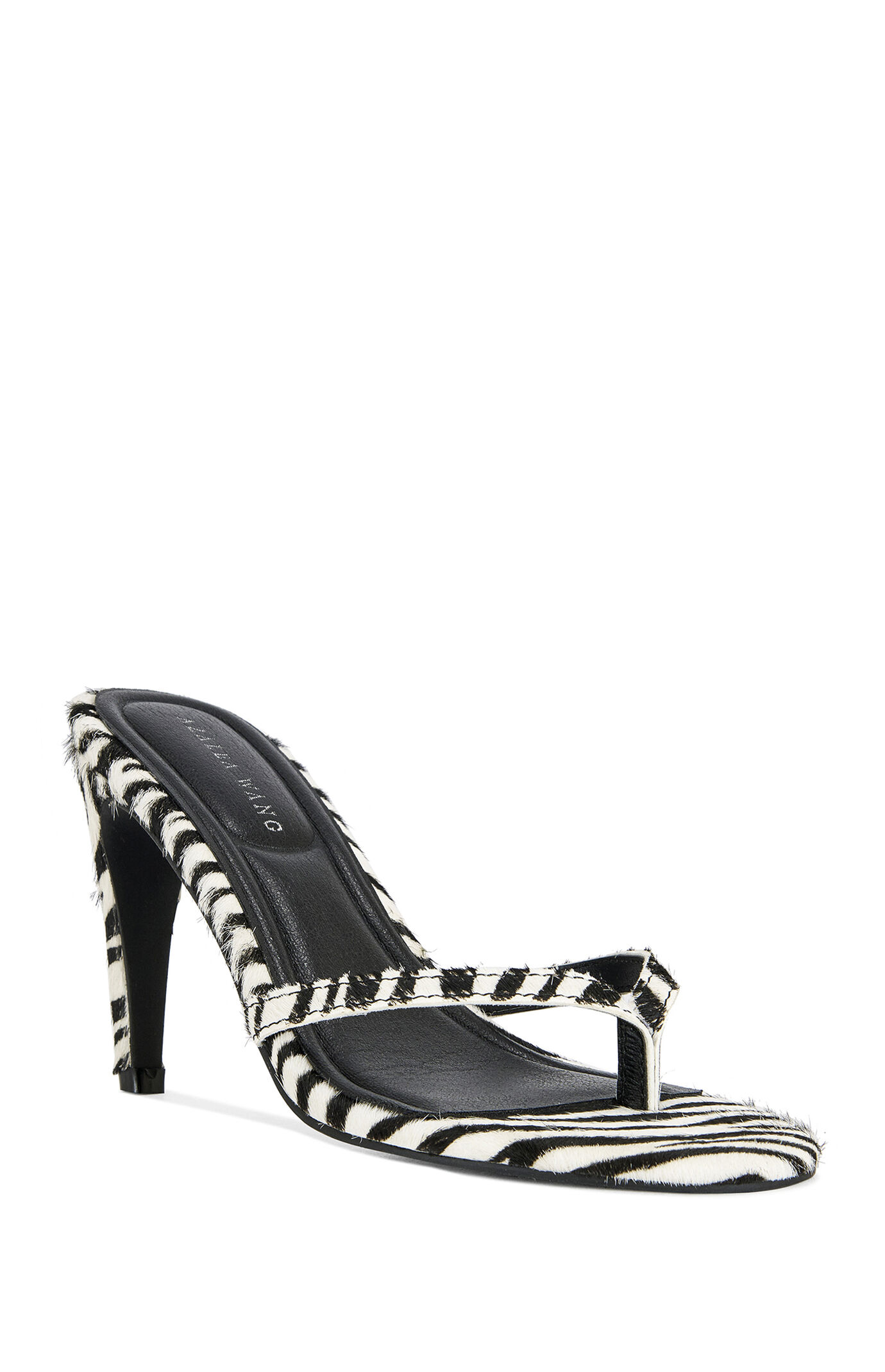 AZALEA WANG Women's Lewis Zebra Stilettos