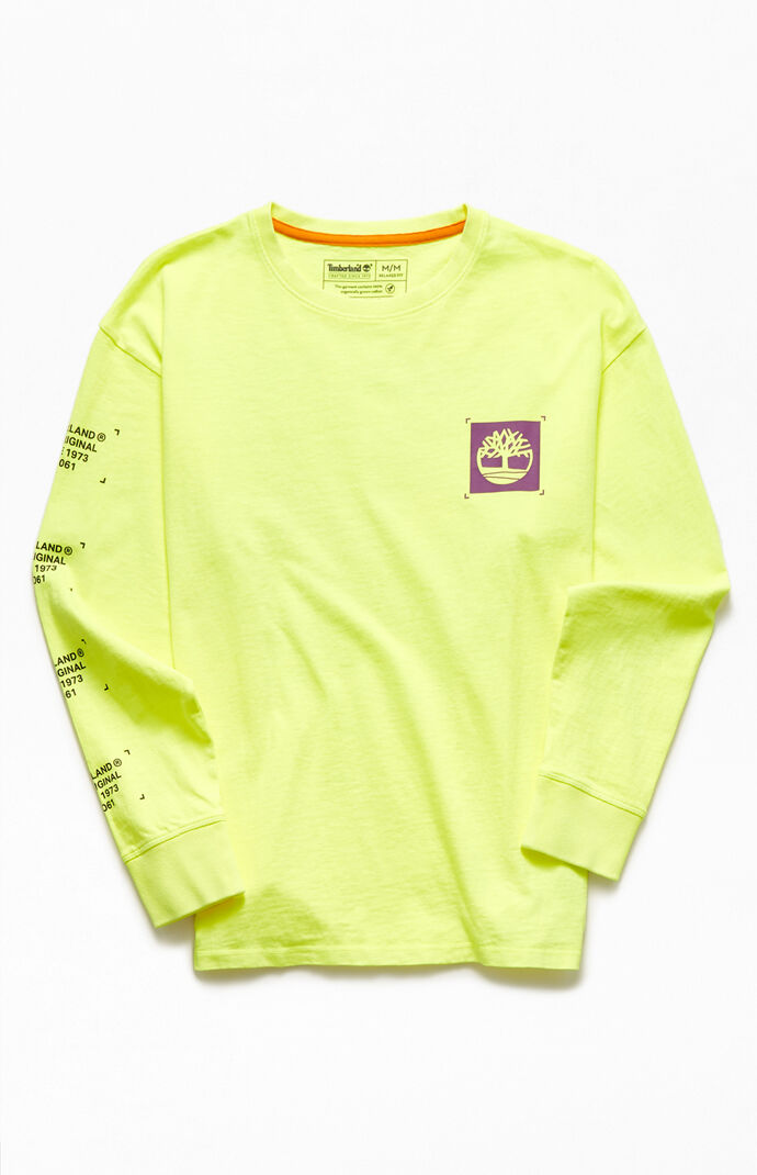 Dyed Graphic Long Sleeve T-Shirt