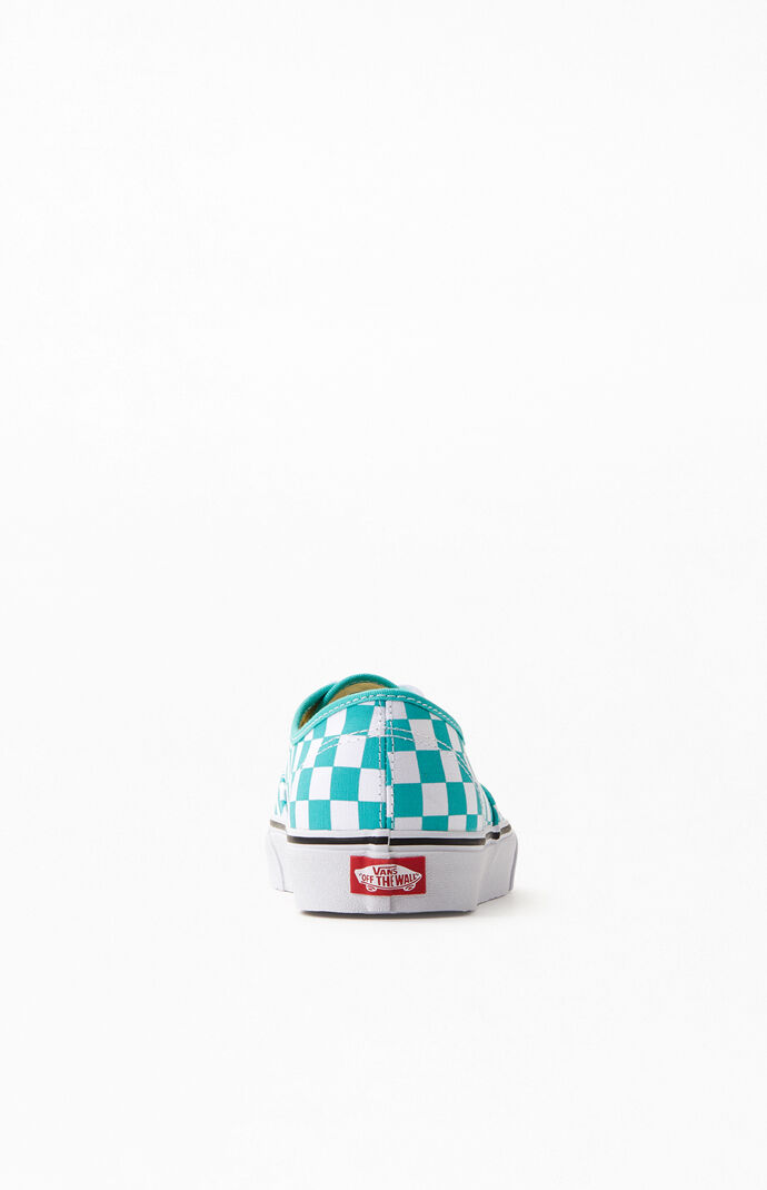 Blue Checkerboard Authentic Sneakers