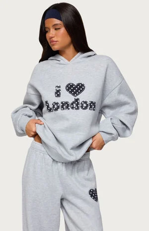 I Heart London Hoodie image number 1