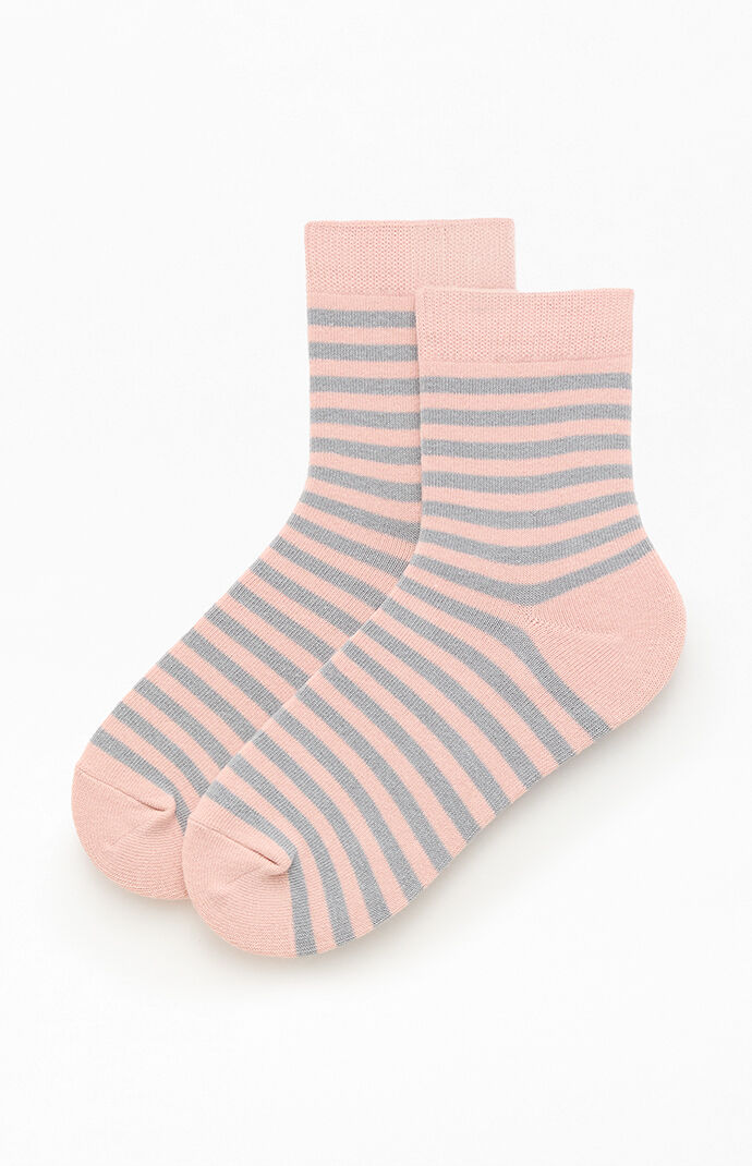 John Galt Brown Striped Socks