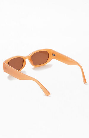 By PacSun Orange Plastic Icon Sunglasses image number 2
