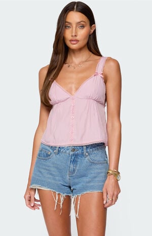 Andea Babydoll Tank Top image number 1