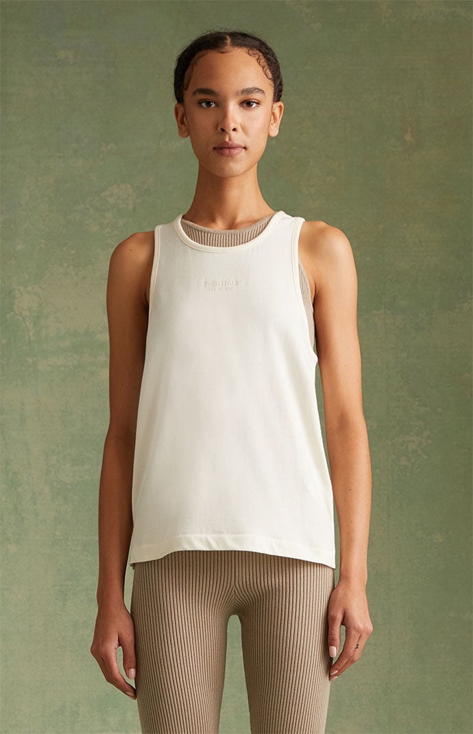 Fear of God Women's Cloud Dancer Tank Top
